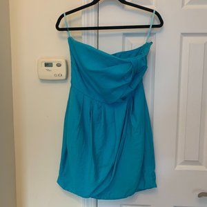 Rachel Rachel Roy Turquoise Strapless Dress